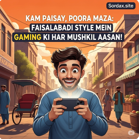Kam Paisay, Poora Maza Faisalabadi Style Mein Gaming Ki Har Mushkil Aasan!