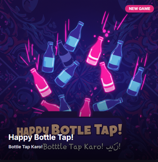 Happy Bottle Tap!