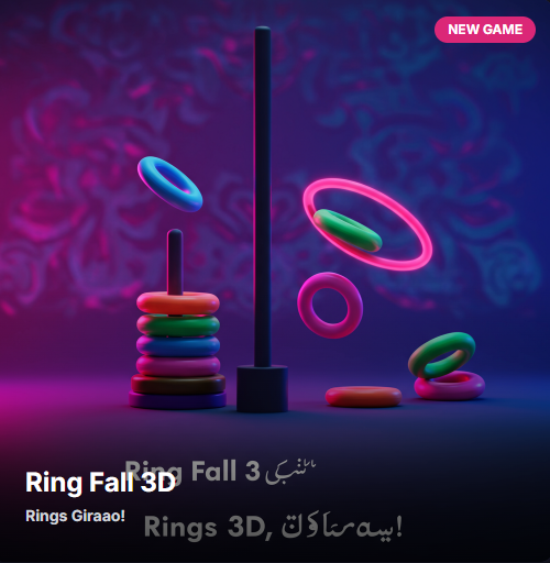 Ring Fall 3D